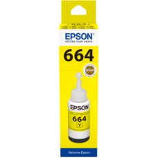 Bouteille d'encre  Jaune Epson (C13T66444A)