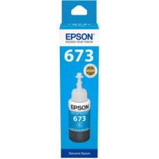 Bouteille d'encre Epson Cyan (C13T67324A)