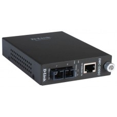 D-link Convertisseur de média 10/100Base-TX vers 100Base-FX avec connecteur fibre multimode SC