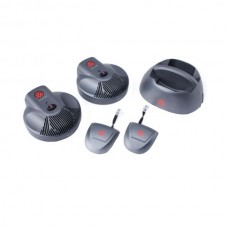 Polycom Kit de 2 Microphones externes SANS FIL Wireless Mic en option pour Sounstation2 / 2W