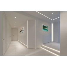 Profilé d'Aluminium à éclairage LED Continu 1m