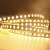 Bande lumineuse LED SMD 5730 120 LED/m non étanche flexible 600 LED 5 m DC 12 V Blanc chaud spécialement pour les profilés aluminium