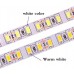 Bande lumineuse LED SMD 5730 120 LED/m non étanche flexible 600 LED 5 m DC 12 V Blanc chaud spécialement pour les profilés aluminium