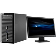 HP 400G1MT PDC3220 4GB 500GB W8.1dgW7P64 1Yr Wty + Ecran 20"