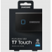samsung SSD Externe - T7 Touch MU-PC2T0K 2 TB SSD PORTABLE T7