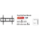 Support mural ultra-plat pour écran - avec témoin + kit complet de fixation - mesure 800x600