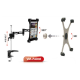 Support pour IPAD ou Tablette en alluminium + Bras flexible