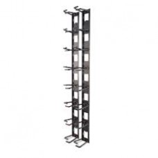 Organisateur Vertical de câble, 0U, 8 anneaux pour câbles(AR8442)