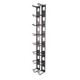 Organisateur Vertical de câble, 0U, 8 anneaux pour câbles(AR8442)