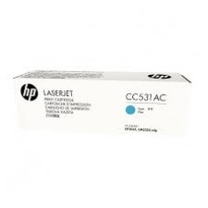 HP CC531AC Cyan Contract Original LaserJet Toner Cartridge