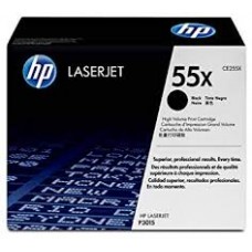 HP 55X High Yield Black Original LaserJet Toner Cartridge