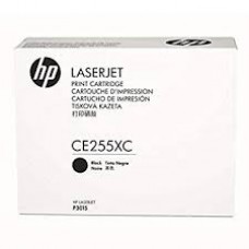 HP CE255XC High Yield Black Contract Original LaserJet Toner Cartridge