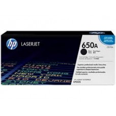 HP 650A Black Original LaserJet Toner Cartridge