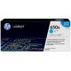 HP 650A Cyan Original LaserJet Toner Cartridge