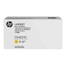 HP CE402YC Yellow Optimized Contract Original LaserJet Toner Cartridge