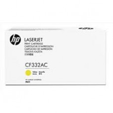 HP CF332AC Yellow Contract Original LaserJet Toner Cartridge