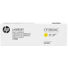 HP CF382AC Yellow Contract Original LaserJet Toner Cartridge (CF382AC)