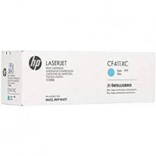 HP CF411XC High Yield Cyan Contract Original LaserJet Toner Cartridge (CF411XC)