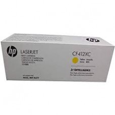 HP CF412XC High Yield Yellow Contract Original LaserJet Toner Cartridge (CF412XC)