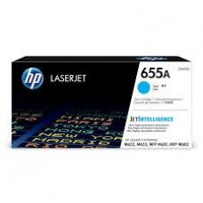 HP 655A Cyan Original LaserJet Toner Cartridge (CF451A)