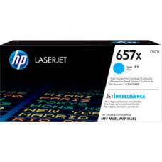 HP 657X High Yield Cyan Original LaserJet Toner Cartridge (CF471X)