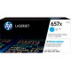 HP 657X High Yield Cyan Original LaserJet Toner Cartridge (CF471X)