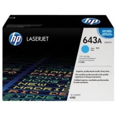 HP 643A Cyan Original LaserJet Toner Cartridge