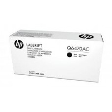 HP Q6470AC Black Contract Original LaserJet Toner Cartridge