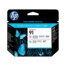 HP 91 Light Magenta and Light Cyan DesignJet Printhead