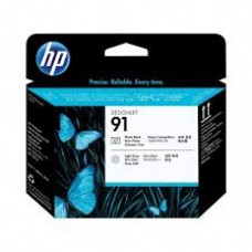 HP 91 Photo Black and Light Gray DesignJet Printhead