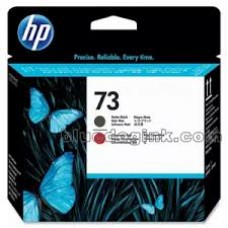 HP 73 Matte Black and Chromatic Red DesignJet Printhead