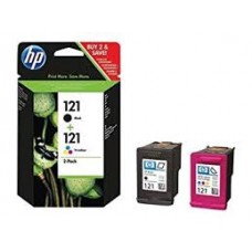 HP 121 2-pack Black/Tri-color Original Ink Cartridges