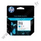 HP 711 3-pack 29-ml Cyan DesignJet Ink Cartridges