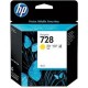 HP 728 40-ml Yellow DesignJet Ink Cartridge