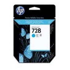 HP 728 40-ml Cyan DesignJet Ink Cartridge