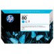 HP 80 350-ml Cyan DesignJet Ink Cartridge