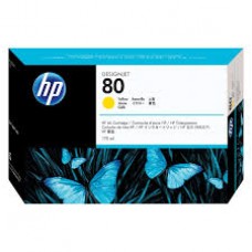 HP 80 175-ml Yellow DesignJet Ink Cartridge