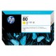 HP 80 175-ml Yellow DesignJet Ink Cartridge