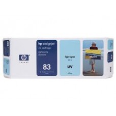 HP 83 680-ml Light Cyan DesignJet UV Ink Cartridge
