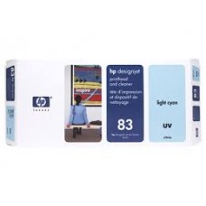 HP 83 Light Cyan DesignJet UV Printhead and Printhead Cleaner