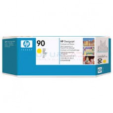 HP 90 Yellow DesignJet Printhead and Printhead Cleaner