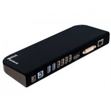 Station d'accueil universelle Réplicateur de ports USB 3.0 (Ethernet / DVI / HDMI / USB)